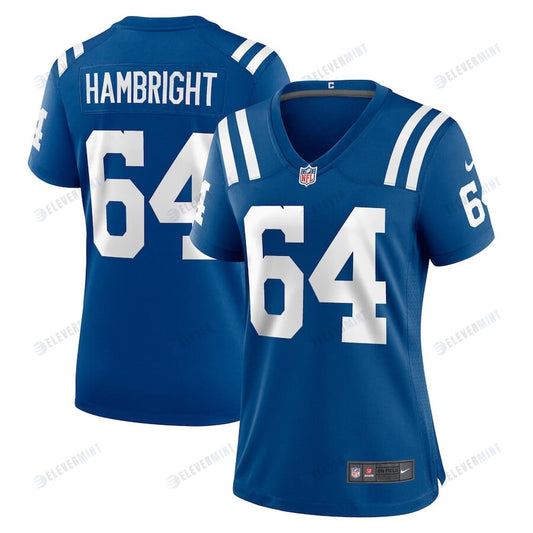 Arlington Hambright Indianapolis Colts Women's Game Player Jersey - Royal