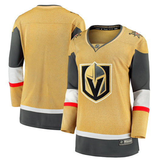 Vegas Golden Knights Fanatics Branded Women's Home Breakaway Jersey - Gold