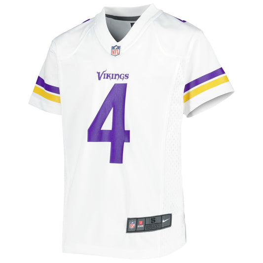 Boys' Grade School Dalvin Cook Nike Vikings Team Game Jersey - White