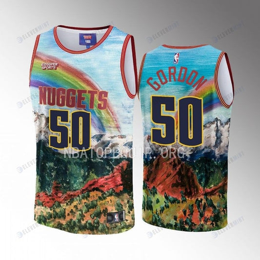 Aaron Gordon 50 Denver Nuggets NBA & KidSuper Studios Unisex Hometown Jersey