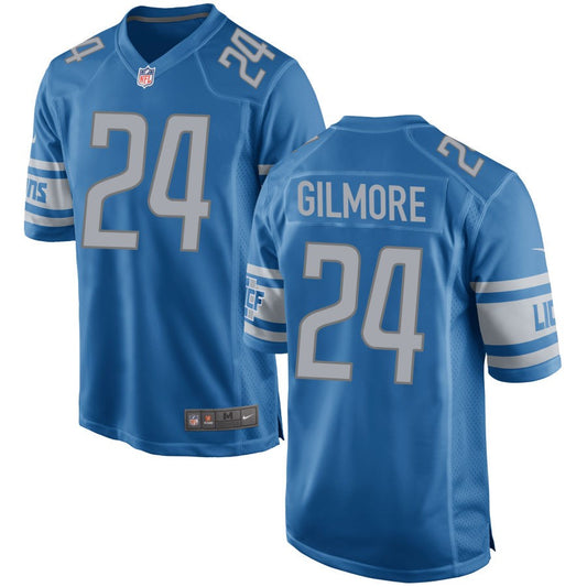 Steven Gilmore Detroit Lions Nike Game Jersey - Blue