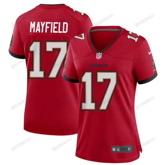 Baker Mayfield 17 Tampa Bay Buccaneers Women Game Jersey - Red