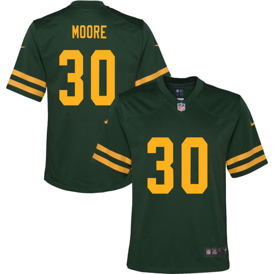 Tarvarius Moore Green Bay Packers Nike Youth Alternate Jersey - Green