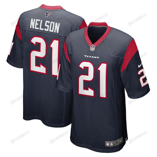 Steven Nelson Houston Texans Game Player Jersey - Navy