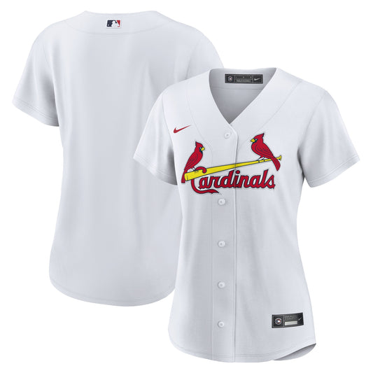 St. Louis Cardinals Nike Women's Home Blank Replica Jersey - White