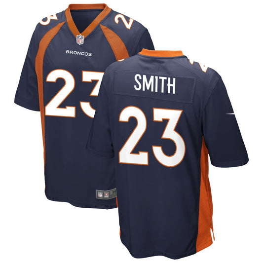 Tremon Smith Denver Broncos Nike Alternate Game Jersey - Navy