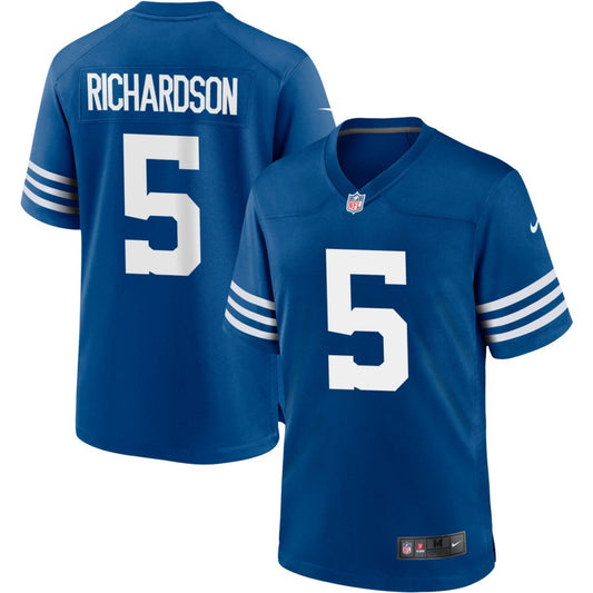 Anthony Richardson Indianapolis Colts Nike Alternate Jersey - Royal