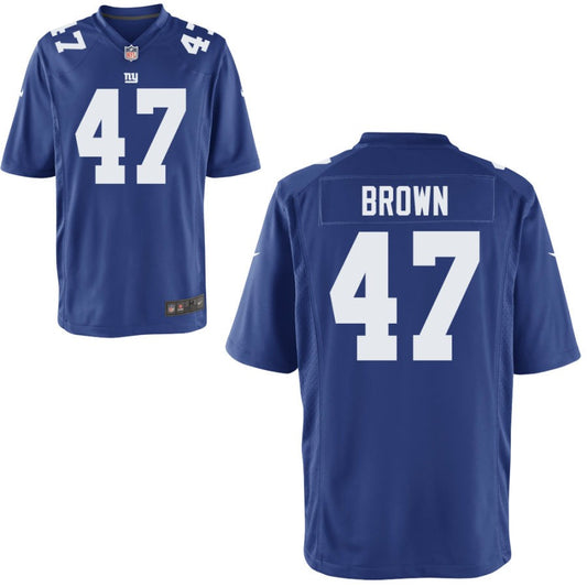 Cam Brown New York Giants Nike Youth Game Jersey - Royal