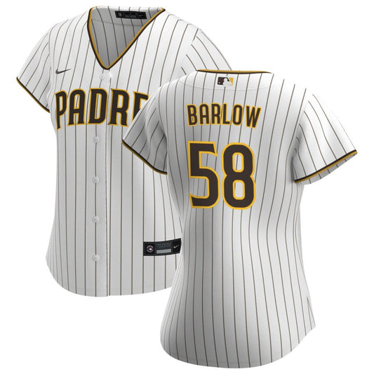 Scott Barlow San Diego Padres Nike Women's Home Replica Jersey - White