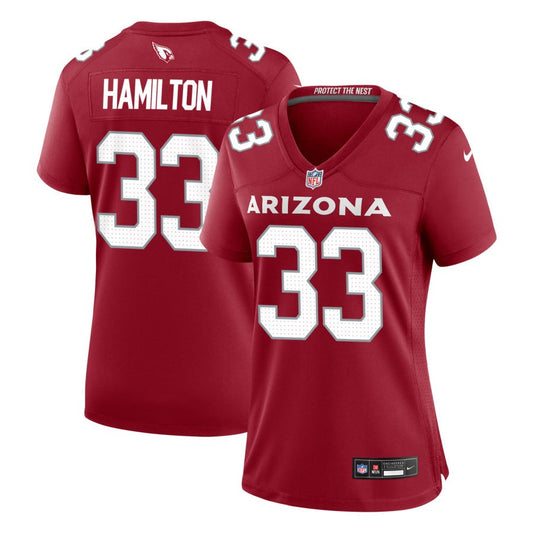 Antonio Hamilton Arizona Cardinals Nike Women's Game Jersey - Cardinal