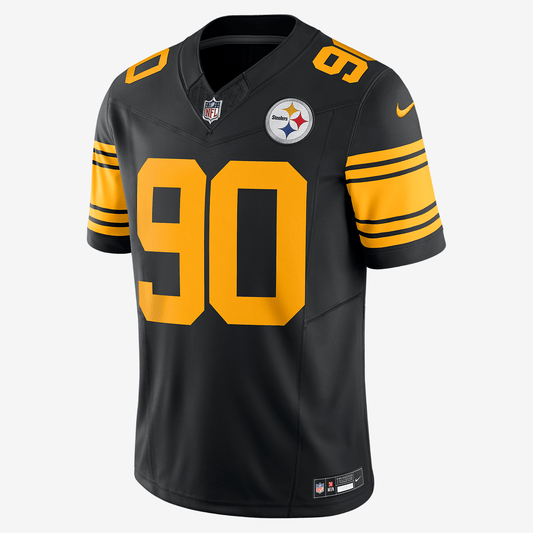 T.J. Watt Pittsburgh Steelers Men's Nike Dri-FIT NFL Limited Football Jersey - Black