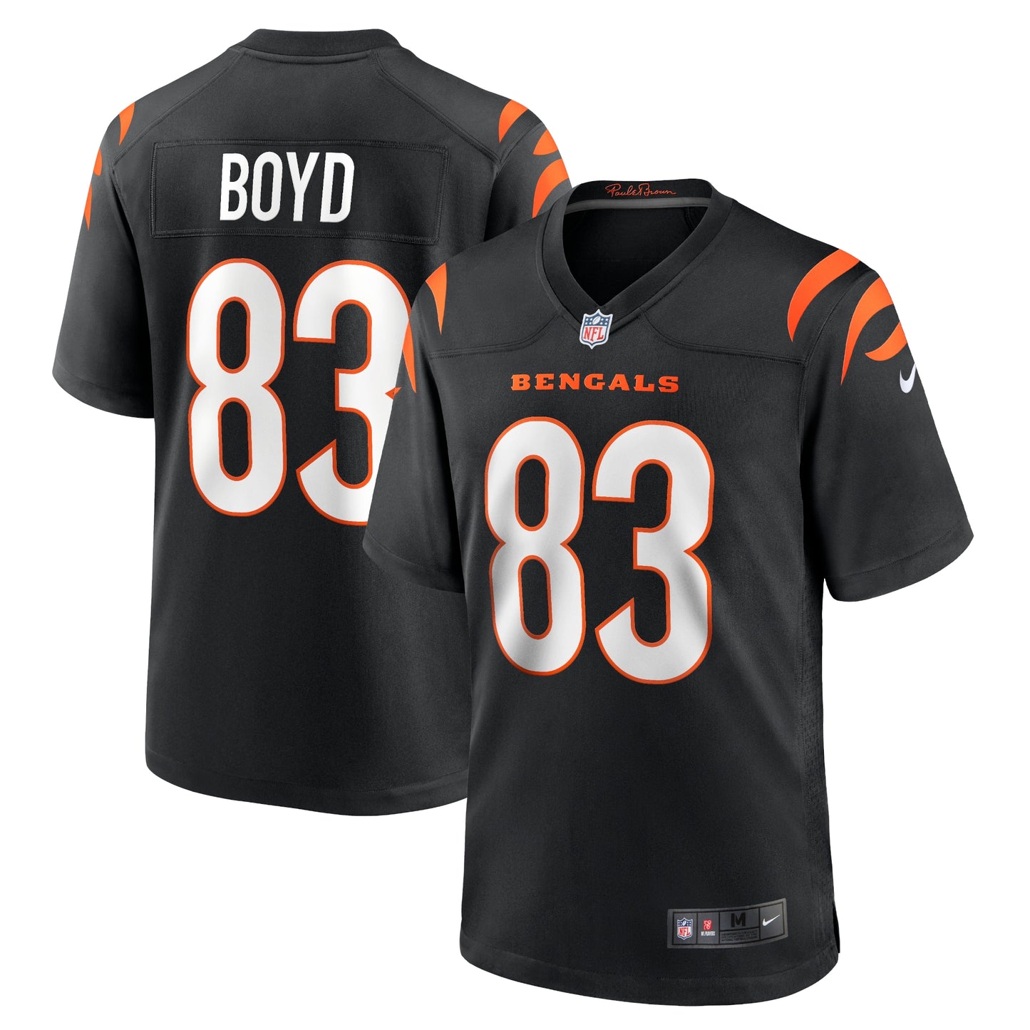 Tyler Boyd Cincinnati Bengals Nike Game Jersey - Black