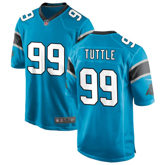 Shy Tuttle Carolina Panthers Nike Alternate Game Jersey - Blue