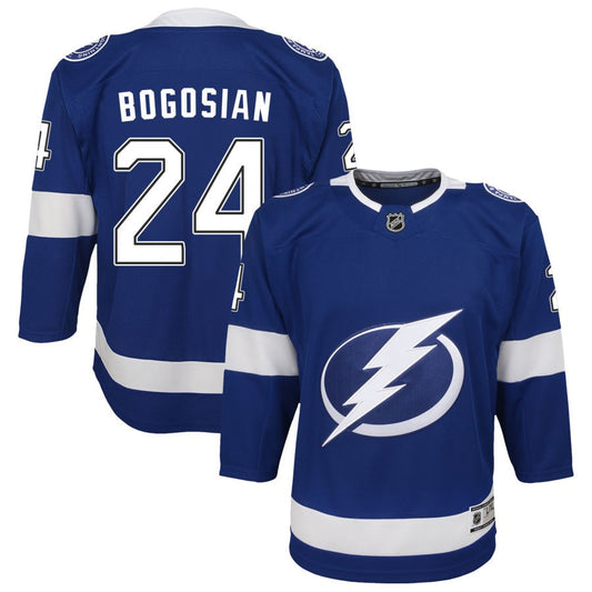 Zach Bogosian Tampa Bay Lightning Youth Home Premier Jersey - Blue