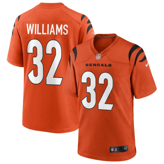 Trayveon Williams Cincinnati Bengals Nike Alternate Game Jersey - Orange