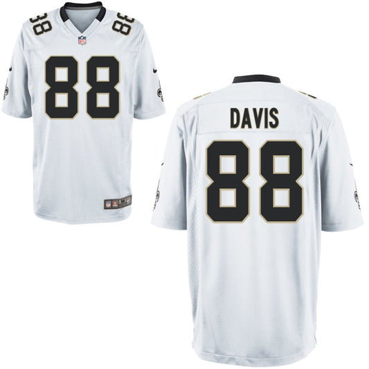 Shaquan Davis Nike New Orleans Saints Youth Game Jersey