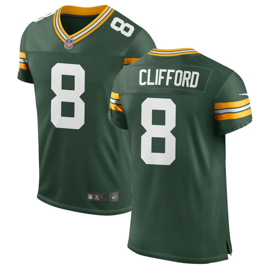 Sean Clifford Green Bay Packers Nike Classic Elite Jersey - Green