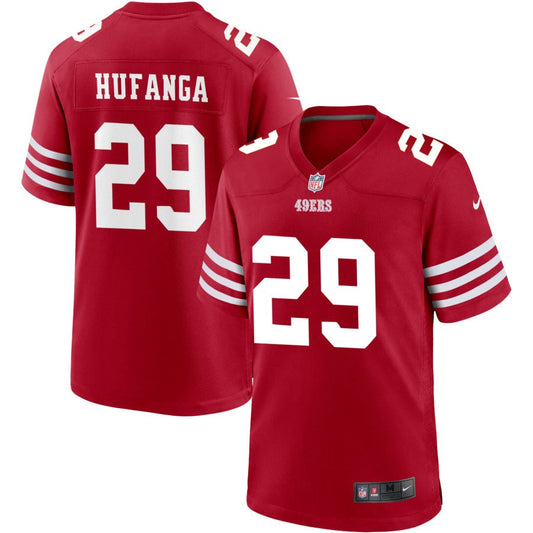 Talanoa Hufanga San Francisco 49ers Nike Jersey - Scarlet