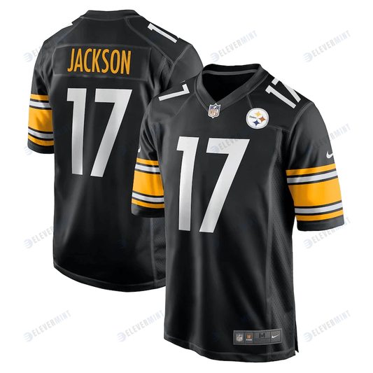 William Jackson 17 Pittsburgh Steelers Game Player Jersey - Black