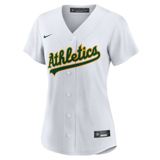 Women's Khris Davis Nike Athletics Alternate Replica Jersey - White