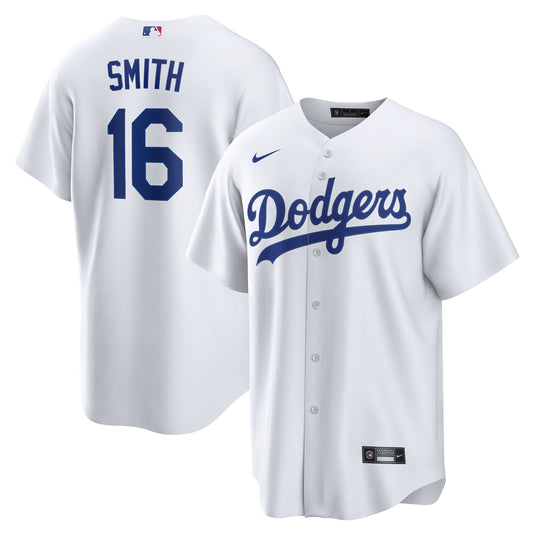 Will Smith Los Angeles Dodgers Nike Home Official Replica Player Jersey - White