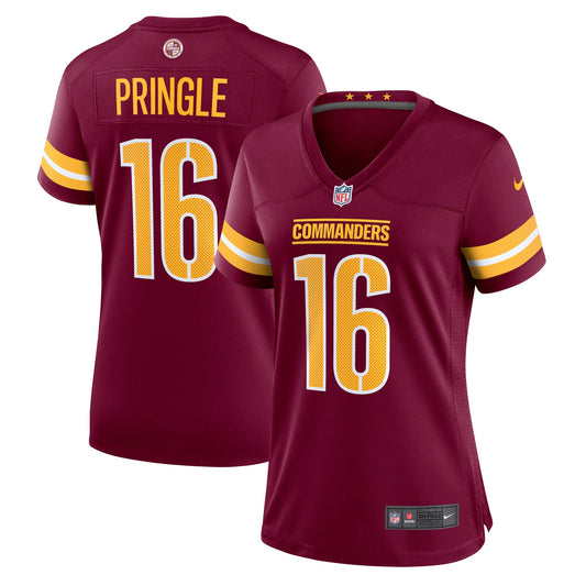 Byron Pringle Washington Commanders Nike Women's  Game Jersey - Burgundy