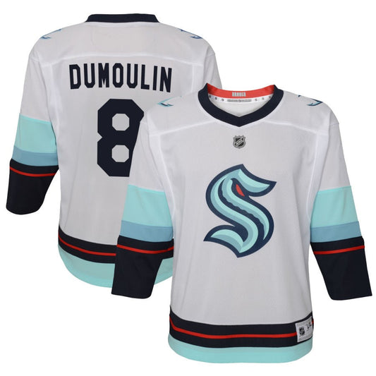 Brian Dumoulin Seattle Kraken Youth Away Replica Jersey - White