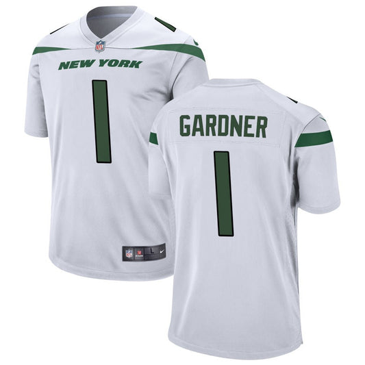 Sauce Gardner New York Jets Nike Youth Game Jersey - White