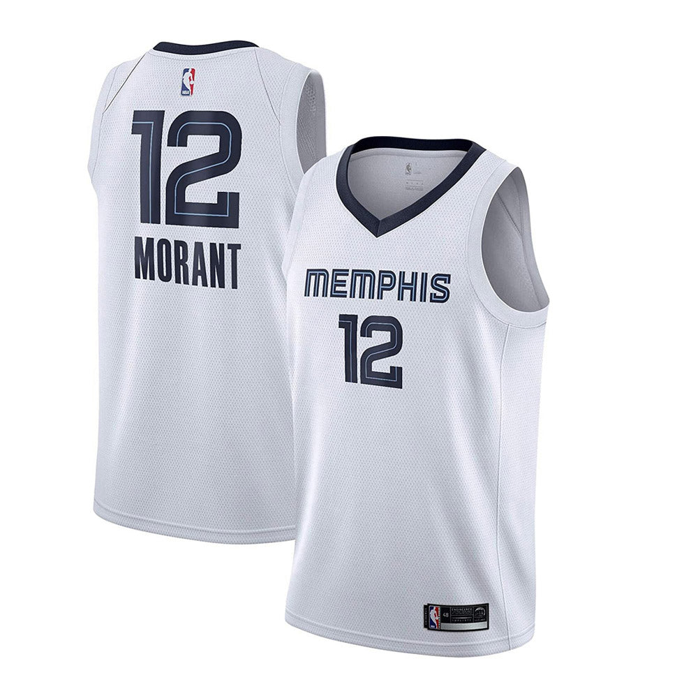 Youth Memphis Grizzlies Ja Morant Association Jersey - White