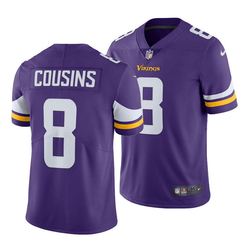 Youth Minnesota Vikings Kirk Cousins Vapor Jersey - Purple