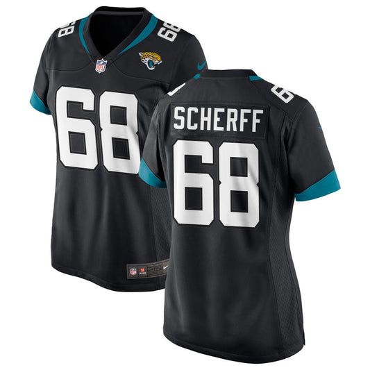 Brandon Scherff Jacksonville Jaguars Nike Women's Jersey - Black