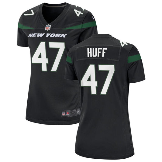 Bryce Huff New York Jets Nike Women's Alternate Game Jersey - Stealth Black