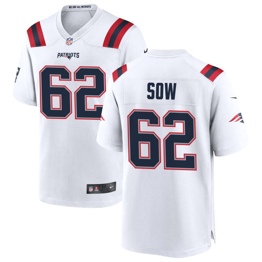 Sidy Sow New England Patriots Nike Game Jersey - White