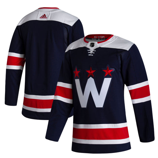 Washington Capitals adidas 2020/21 Alternate Authentic Jersey - Navy