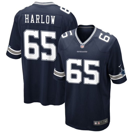 Sean Harlow Dallas Cowboys Nike Game Jersey - Navy