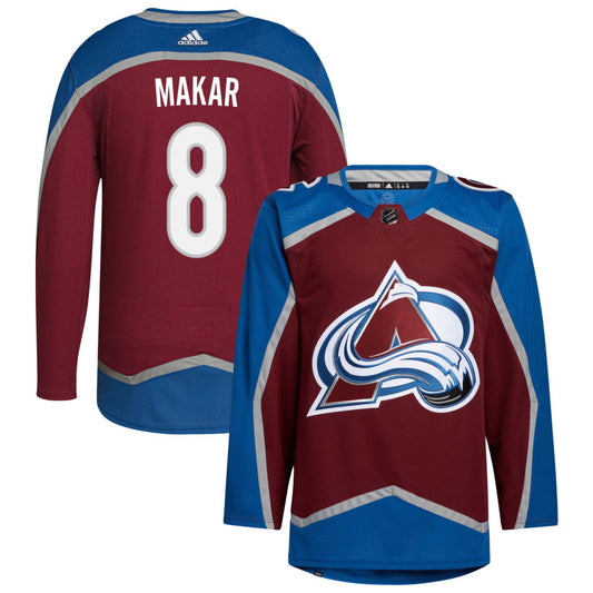 Cale Makar Colorado Avalanche adidas Home Primegreen Authentic Pro Jersey - Burgundy