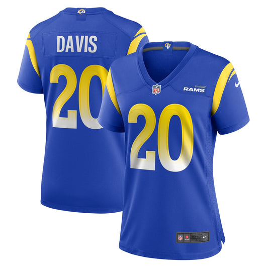 Tyon Davis Los Angeles Rams Nike Women's Home Game Jersey - Royal