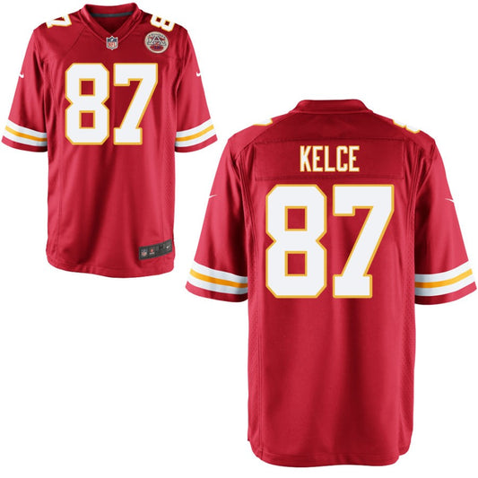 Travis Kelce Kansas City Chiefs Nike Youth Game Jersey - Red