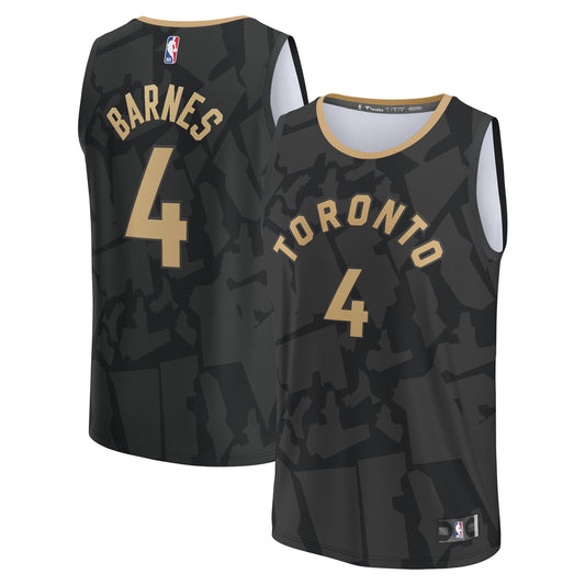 Scottie Barnes Toronto Raptors Fanatics Branded 2022/23 Fastbreak Jersey - City Edition - Black