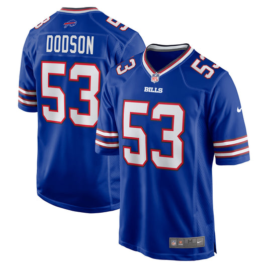 Tyrel Dodson Buffalo Bills Nike Game Player Jersey - Royal