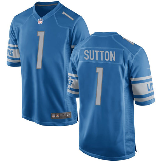 Cameron Sutton Detroit Lions Nike Game Jersey - Blue