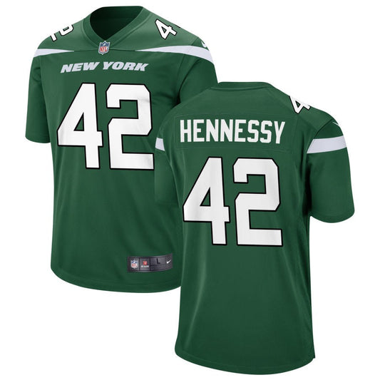 Thomas Hennessy New York Jets Nike Youth Game Jersey - Gotham Green