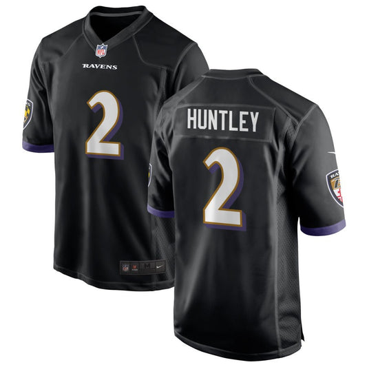 Tyler Huntley Baltimore Ravens Nike Alternate Game Jersey - Black