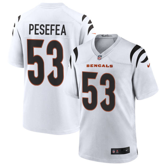 Tautala Pesefea Cincinnati Bengals Nike Game Jersey - White