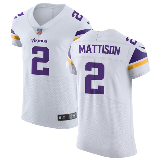 Alexander Mattison Minnesota Vikings Nike Vapor Untouchable Elite Jersey - White