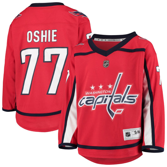 TJ Oshie Washington Capitals Youth Home Player Replica Jersey - Red