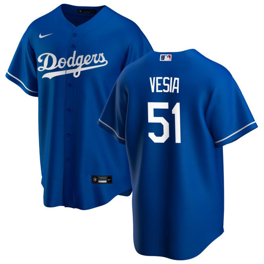 Alex Vesia Los Angeles Dodgers Nike Alternate Replica Jersey - Royal