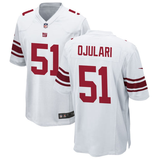 Azeez Ojulari New York Giants Nike Game Jersey - White