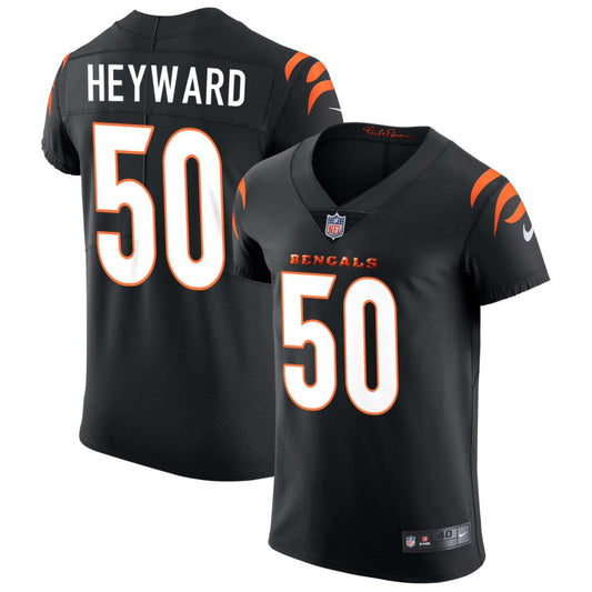 Shaka Heyward Cincinnati Bengals Nike Vapor Elite Jersey - Black