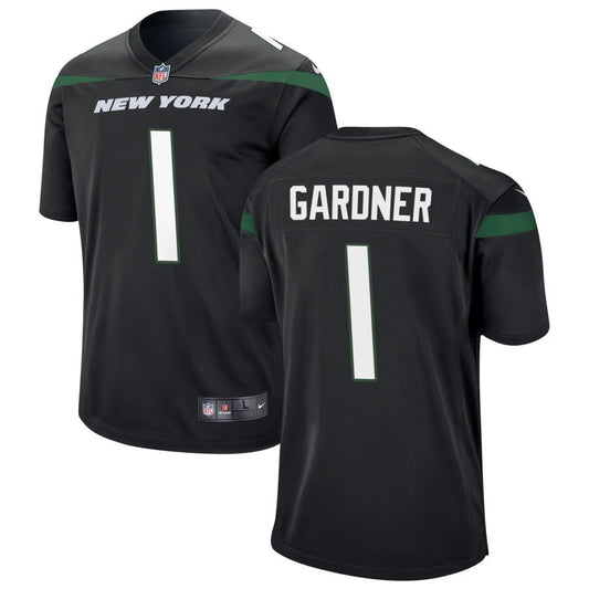 Sauce Gardner New York Jets Nike Youth Game Jersey - Black